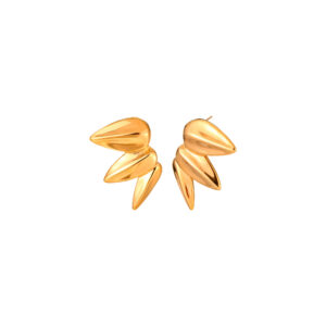 Pendientes Dalia Acero Inoxidable Dorado